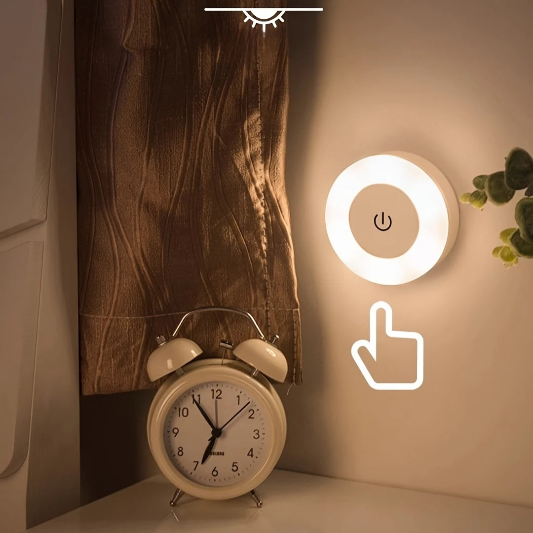 USB Rechargeable Touch LED Light | 3 Color Modes